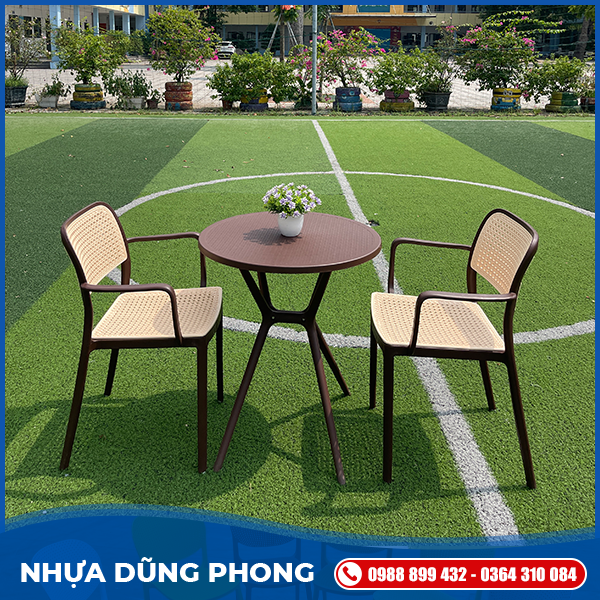 Ghế giả mây có tay	